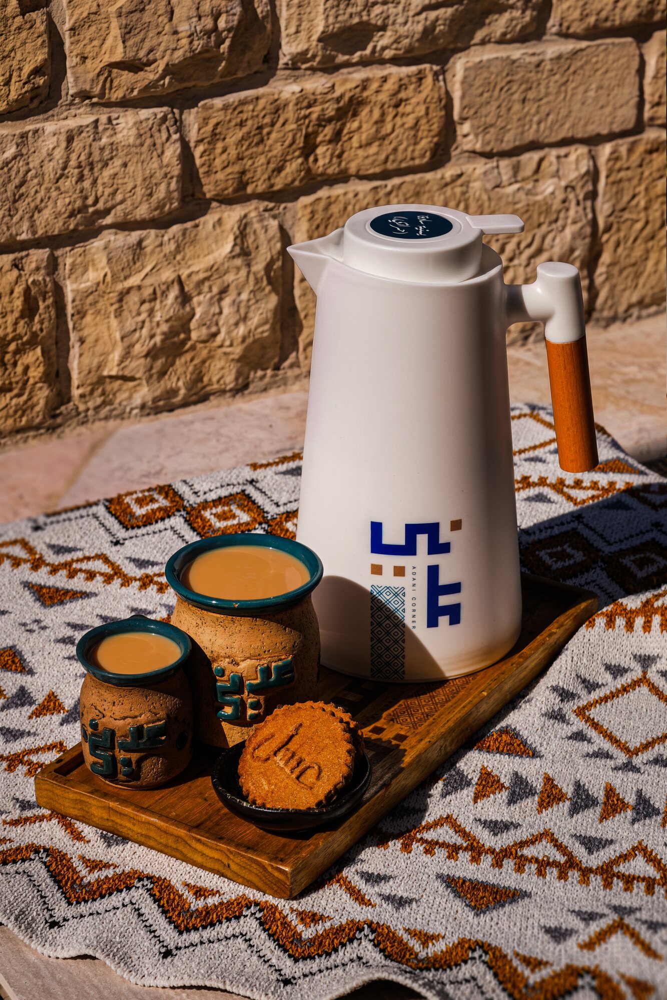 The dallah — keeper of Adani tea's warmth